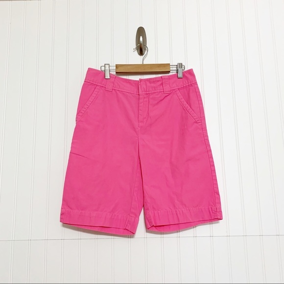 Lilly Pulitzer Pink Resort Fit Bermuda Shorts - Picture 1 of 5